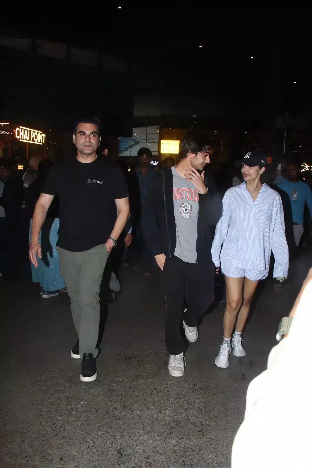 Malaika Arora, Arbaaz Khan and Arhaan Khan