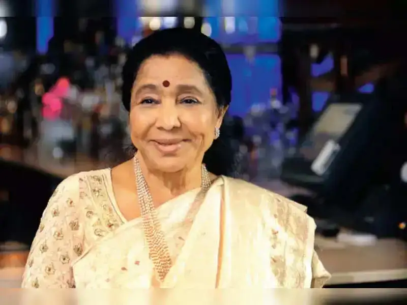 asha bhosle.