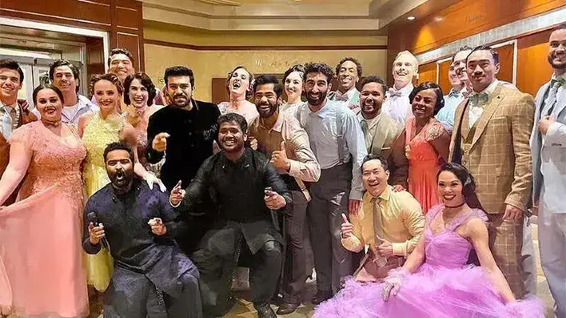 Naatu Naatu team at Oscars