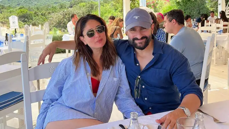 Kareena Kapoor stuns in red bikini at beach, Saif and Taimur happily pose in latest holiday pics