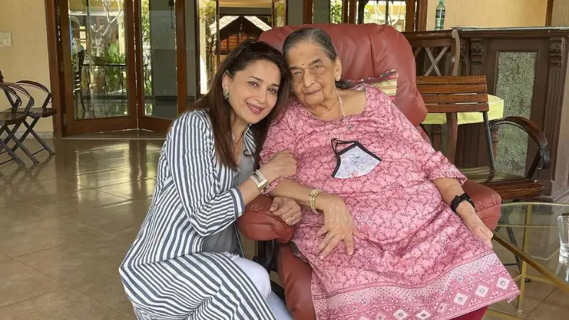 Madhuri Dixit remembers mom Snehlata in an emotional Instagram post