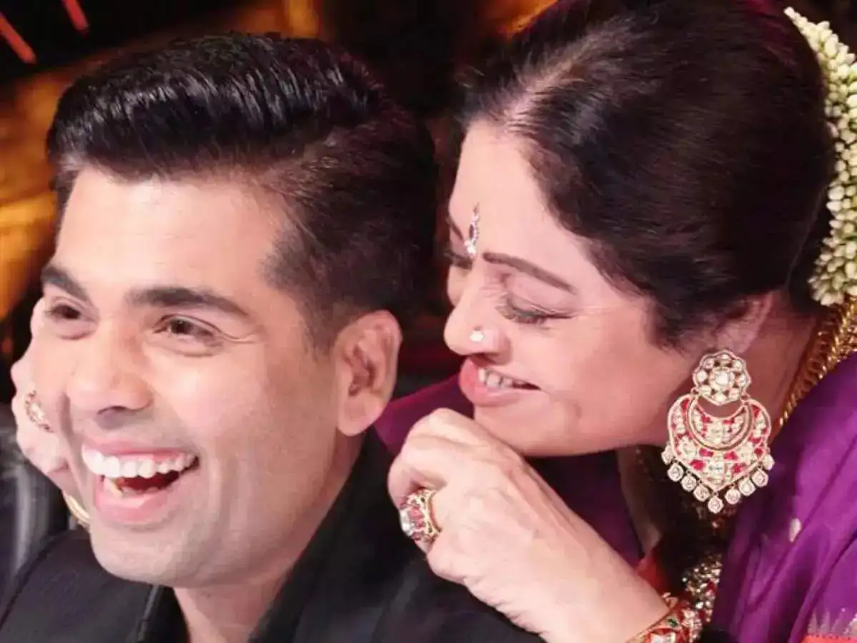 kirron kher and karan johar.