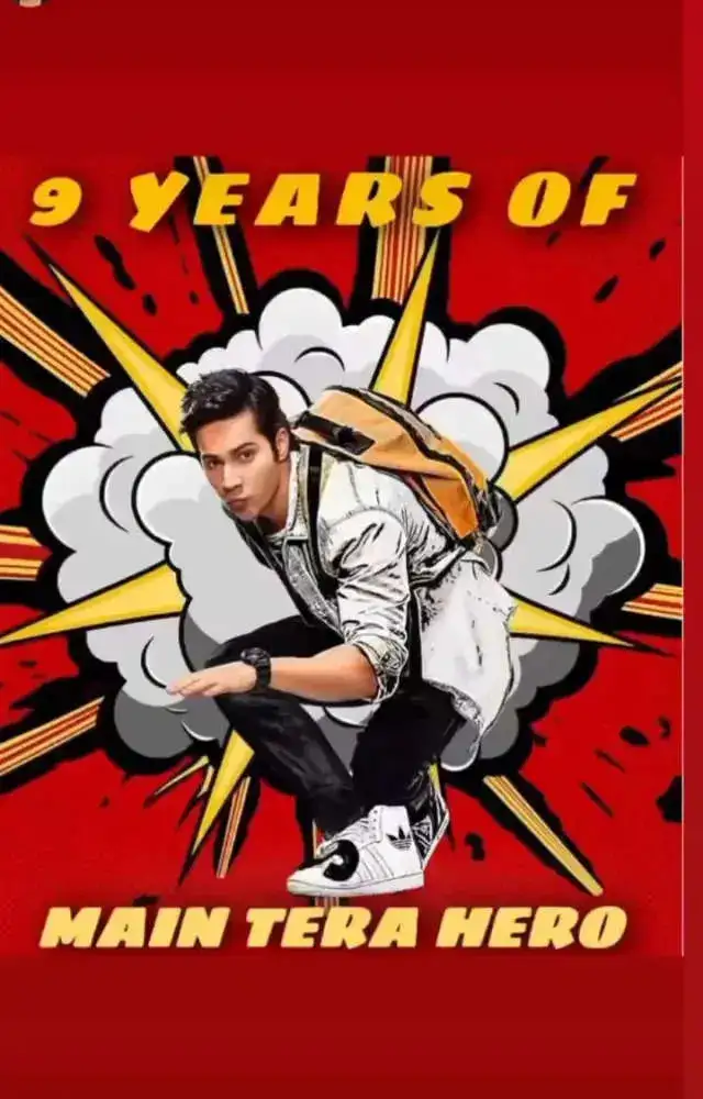 Varun Dhawan celebrates 9 years of Main Tera Hero.