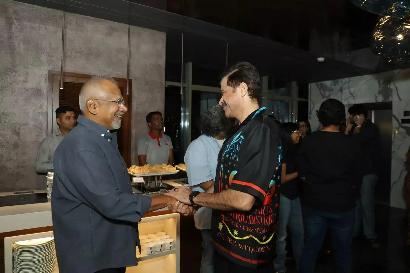 Anil Kapoor with Mani Ratnam