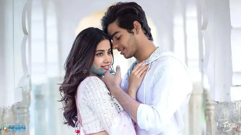 Janhvi and Ishaan celebrate 4 years of Dhadak