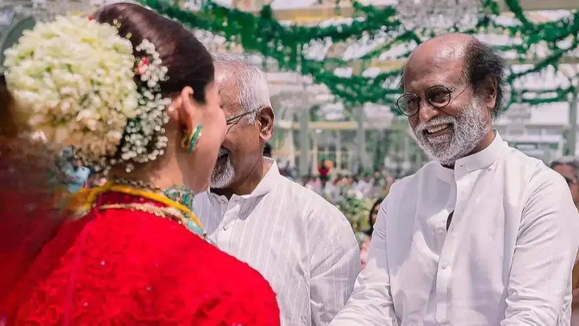 Rajinikanth with Nayanthara