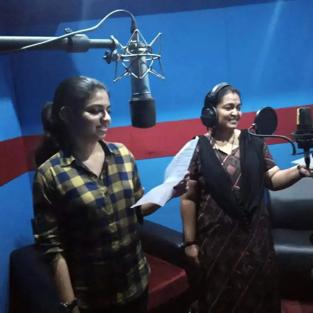 Raveena Ravi Sreeja Ravi dubbing