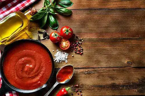 red sauce puree