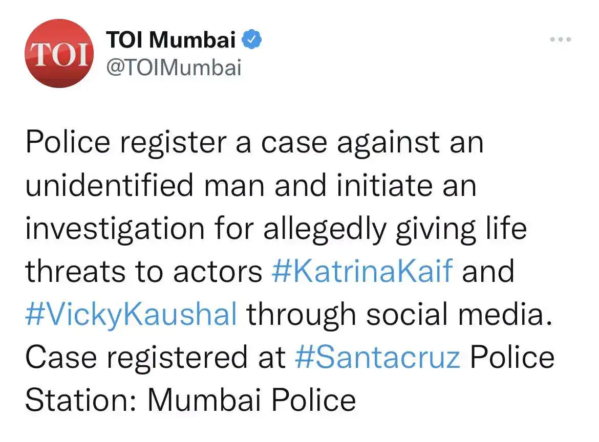 TOI Mumbai tweet