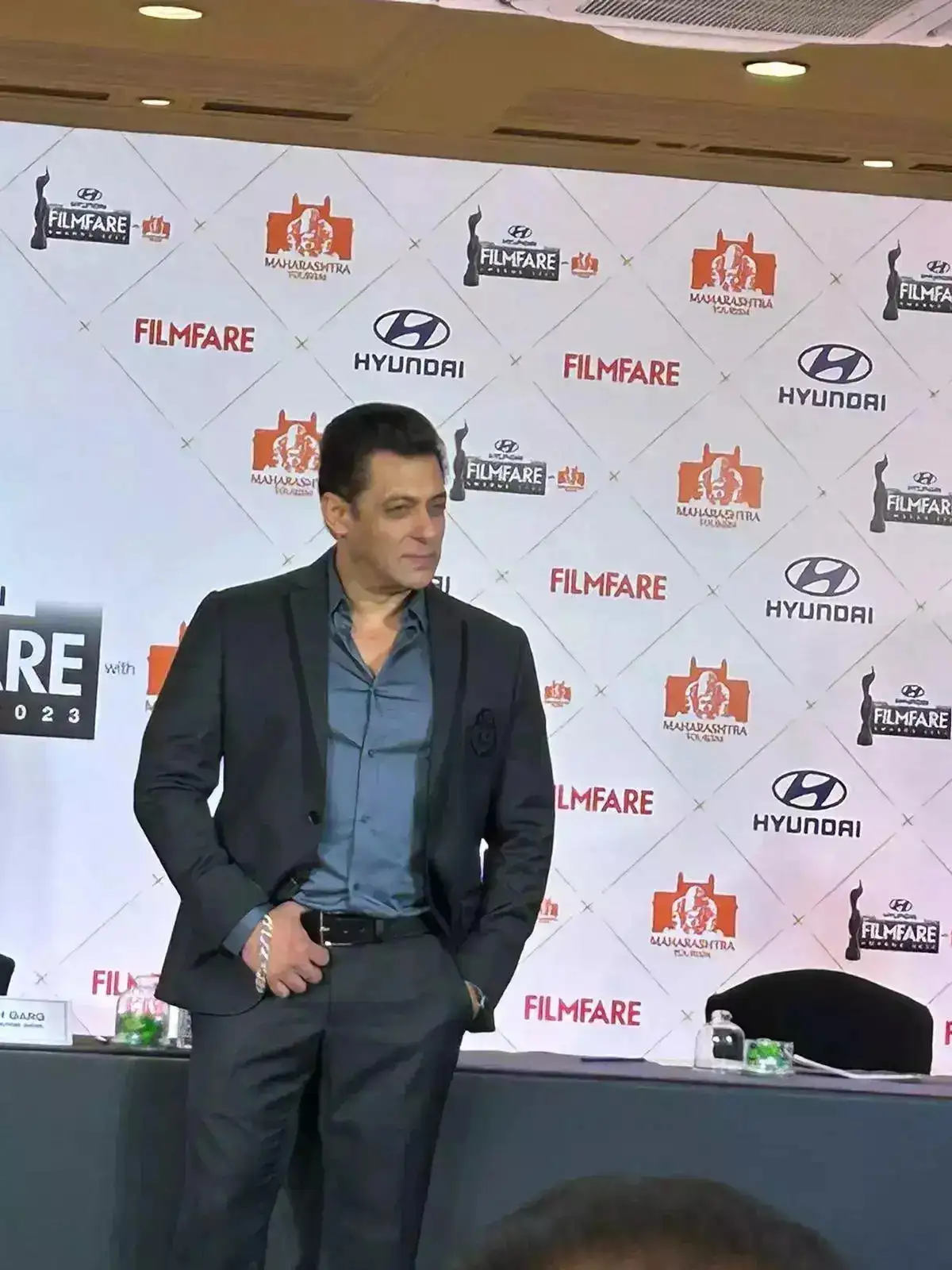 Salman Khan at 68th Filmfare inauguration