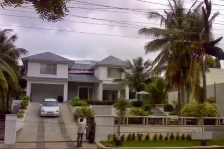 Allu Arjun's house in Hyderabad.