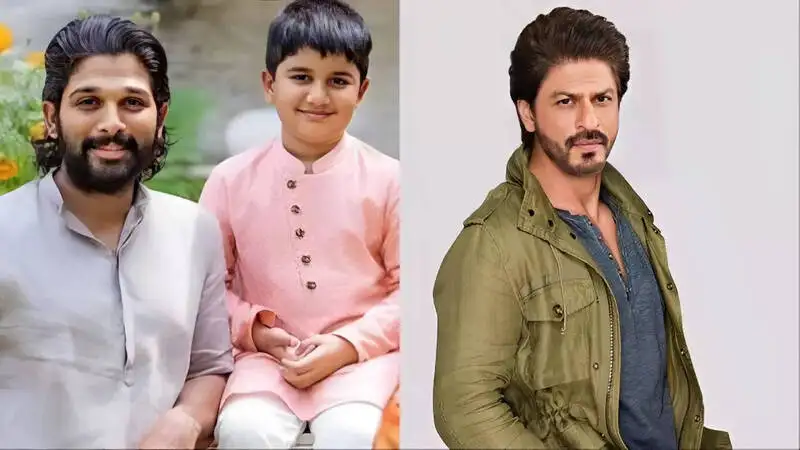 Allu Arjun's son sings ‘Lutt Putt Gaya’; here’s how Shah Rukh Khan reacts!