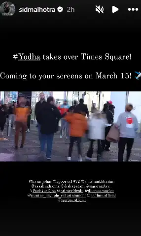 Yodha makes it to Times Square