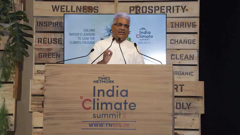 Bhupender Yadav, Climate Minister speaks at Times Network’s India Climate Summit; discusses climatic issues confronting India