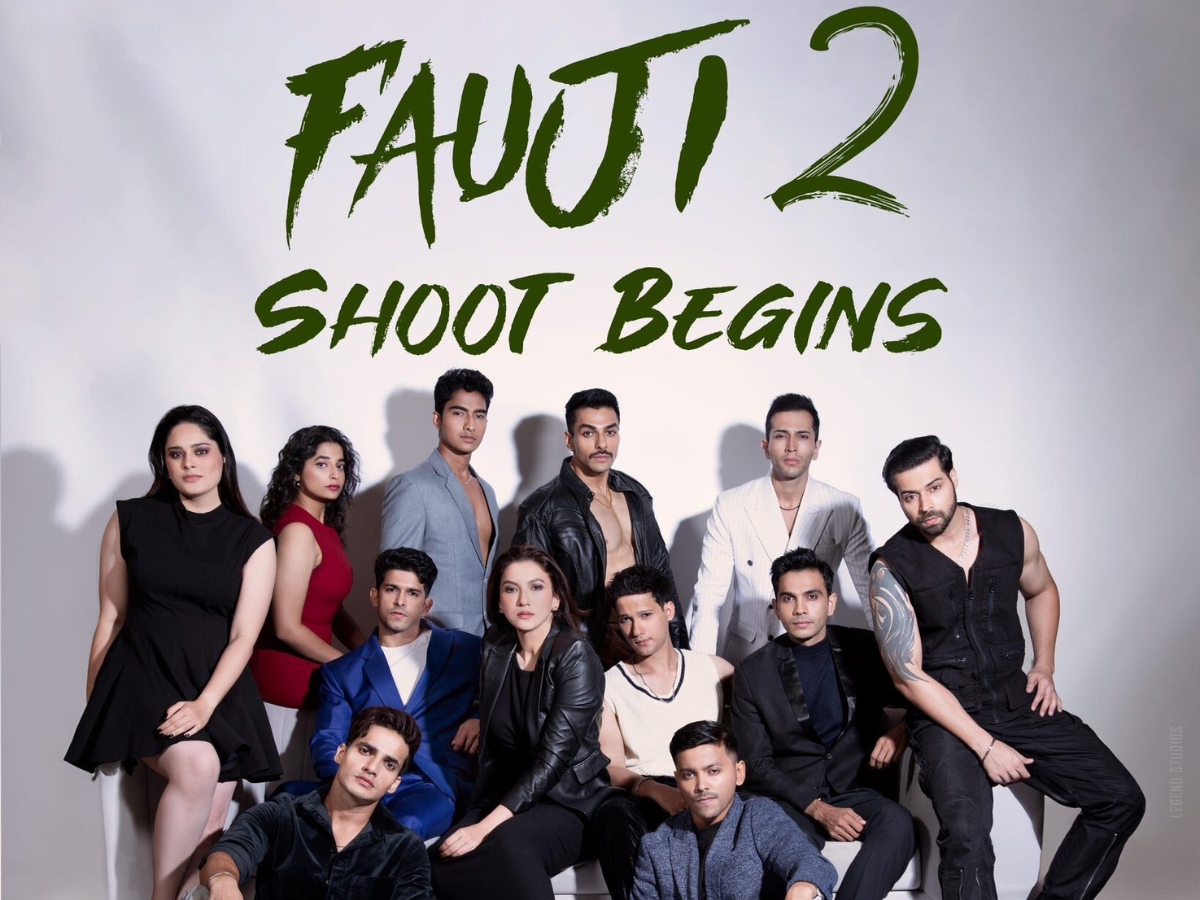 Gauahar Khan starrer 'Fauji 2' shooting sets off in Pune